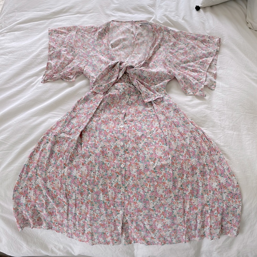 Floral spring/summer midi dress